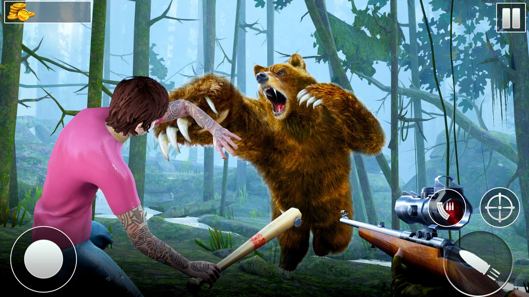 Wild Animal Hunting Games 3D - Gameplay image of android game