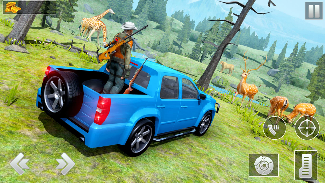 Wild Animal Hunting Games 3D - Gameplay image of android game