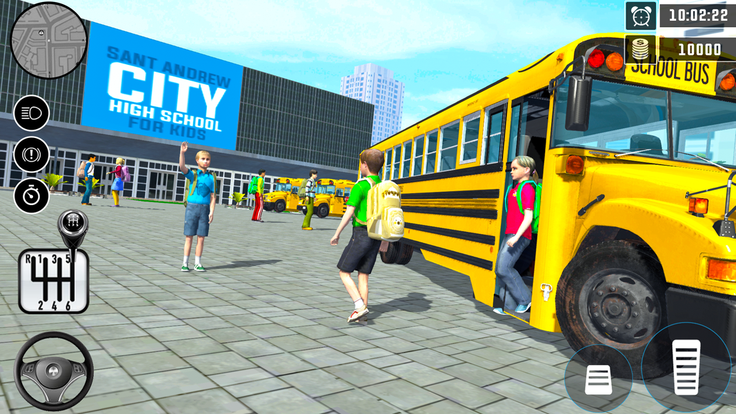 School Bus: Ultimate Bus Games - Gameplay image of android game