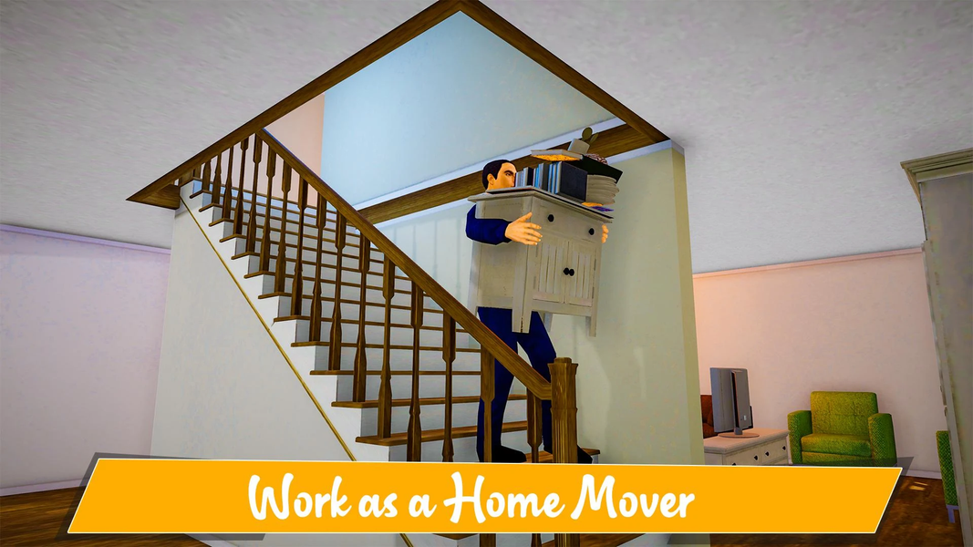 House Movers Job Simulator- Ho - عکس بازی موبایلی اندروید