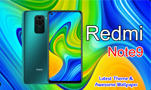Redmi Note 9 launcher Themes - Image screenshot of android app