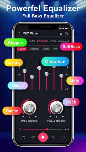 Music Player - Mp۳ player, Equalizer & Lyrics - عکس برنامه موبایلی اندروید