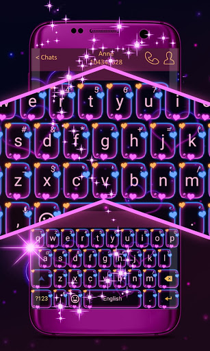 purple keyboard