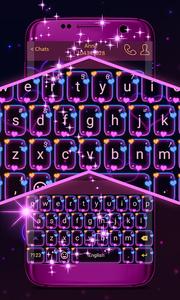 Dark Purple Keyboard - عکس برنامه موبایلی اندروید