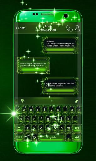 Green Keyboard - عکس برنامه موبایلی اندروید