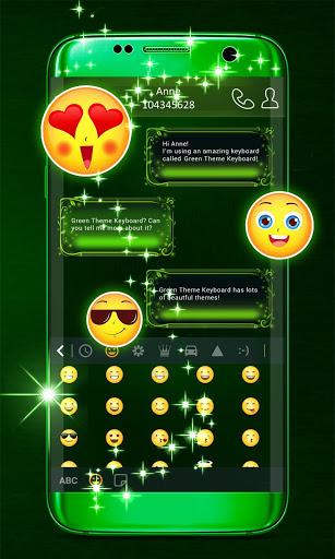Green Keyboard - Image screenshot of android app