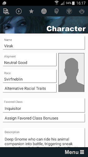 Pathbuilder 1e - Image screenshot of android app