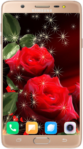 Red Rose Wallpaper 4K - Image screenshot of android app