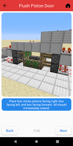 Redstone Guide with Tutorials - Image screenshot of android app