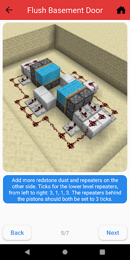 Redstone Guide with Tutorials - Image screenshot of android app