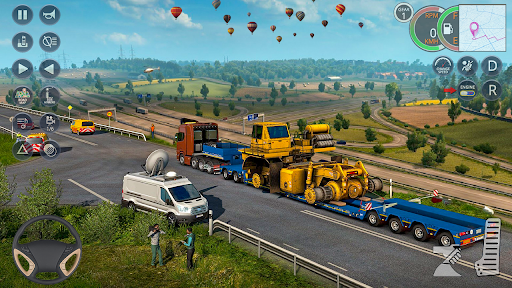 Truck Simulator : Silk Road - Gameplay image of android game
