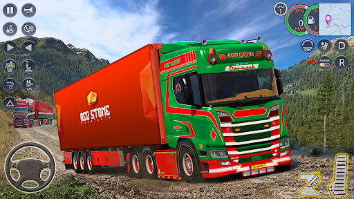 Truck Simulator : Silk Road - Gameplay image of android game