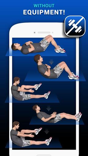 Lose Belly Fat Workout for Men - Image screenshot of android app