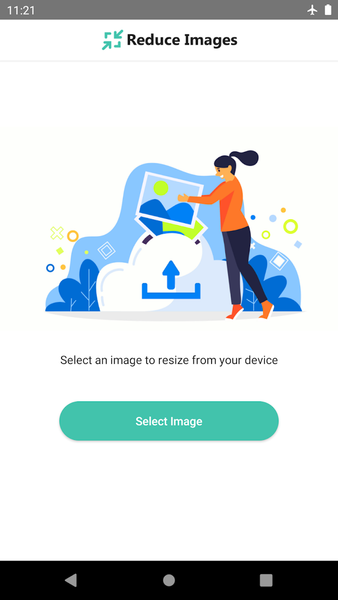 Reduce Images - Free Image Resizer - Image screenshot of android app