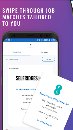 Reed.co.uk Job Search - عکس برنامه موبایلی اندروید