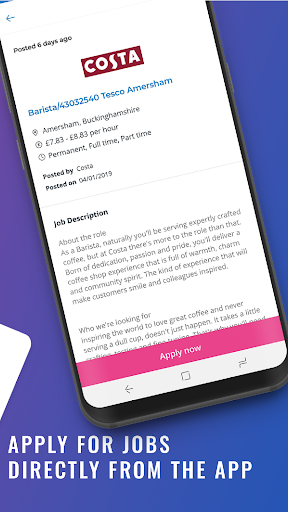 Reed.co.uk Job Search - عکس برنامه موبایلی اندروید