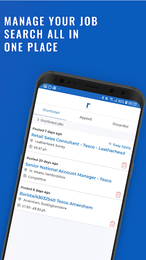 Reed.co.uk Job Search - عکس برنامه موبایلی اندروید