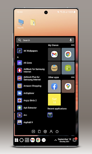 PC Mode - Computer Launcher PRO 2021 - Image screenshot of android app