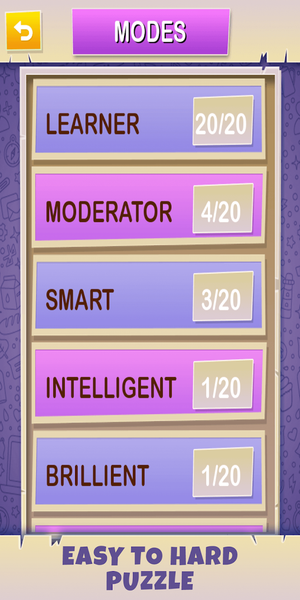 Word Game Quiz - Guess & Swipe - Gameplay image of android game