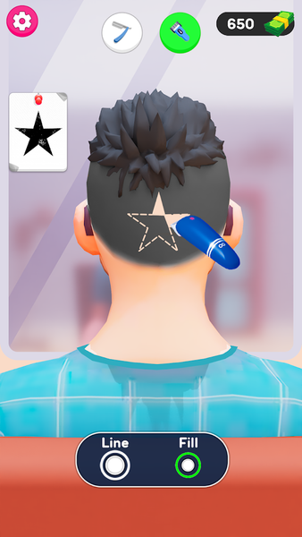 Barber Hair Salon Shop - Gameplay image of android game