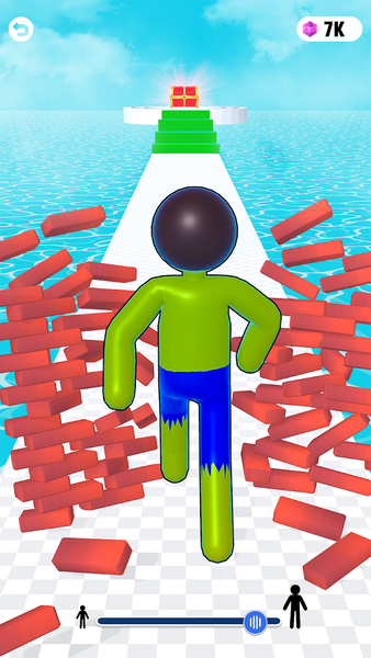 Tall Hero: Superhero Games - Gameplay image of android game