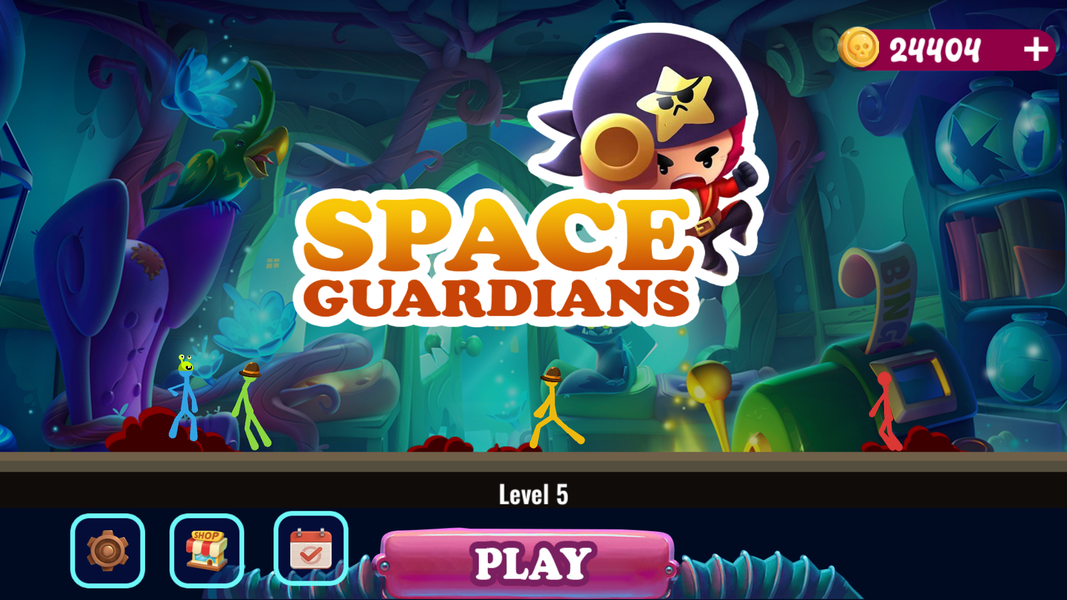 Space Guardians: Epic Battle - Gameplay image of android game