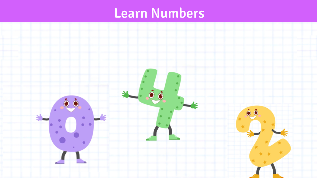 Learn Numbers 123 - Counting - عکس بازی موبایلی اندروید