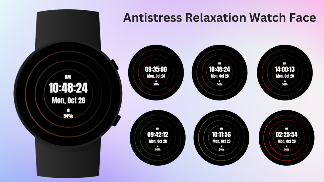 Antistress Relaxation Watch - عکس برنامه موبایلی اندروید