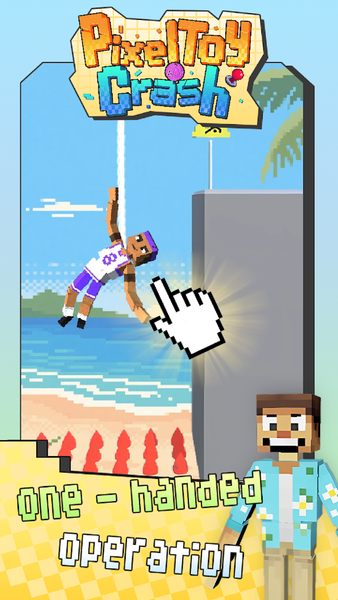 PixelToy Crash: Fast Launch - عکس بازی موبایلی اندروید