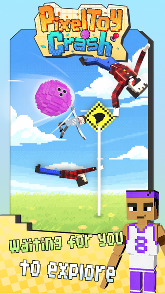 PixelToy Crash: Fast Launch - عکس بازی موبایلی اندروید