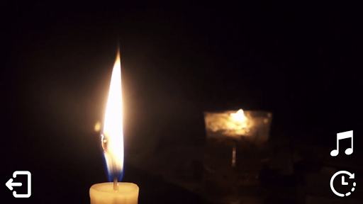 Relaxing Candles - عکس برنامه موبایلی اندروید