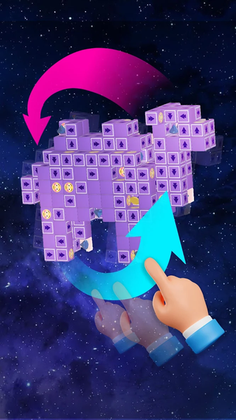 Tap Block Away - Swipe Puzzle - Gameplay image of android game