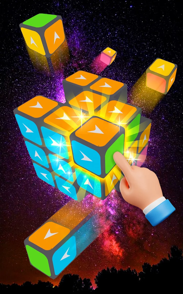 Tap Block Away - Swipe Puzzle - Gameplay image of android game