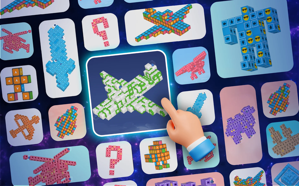 Tap Block Away - Swipe Puzzle - Gameplay image of android game