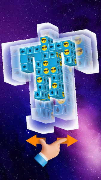 Tap Block Away - Swipe Puzzle - Gameplay image of android game