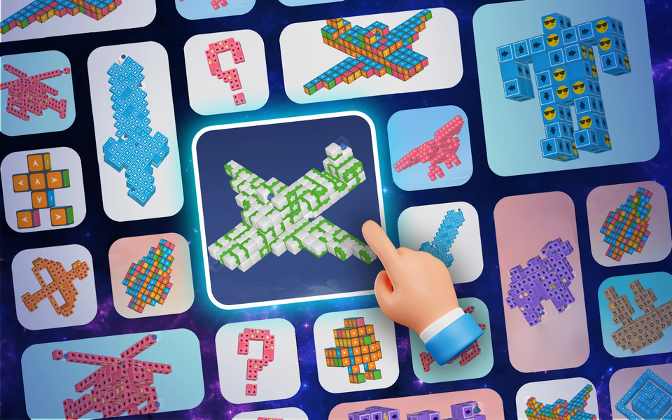 Tap Block Away - Swipe Puzzle - Gameplay image of android game