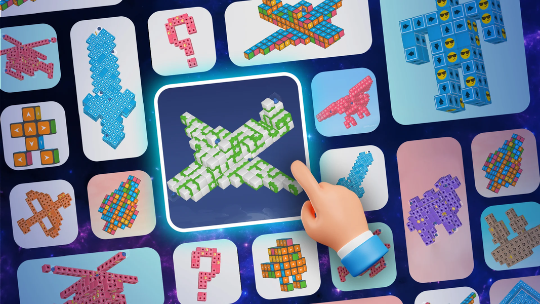 Tap Block Away - Swipe Puzzle - Gameplay image of android game