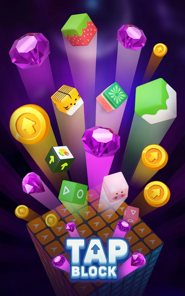 Tap Block Away - Swipe Puzzle - Gameplay image of android game