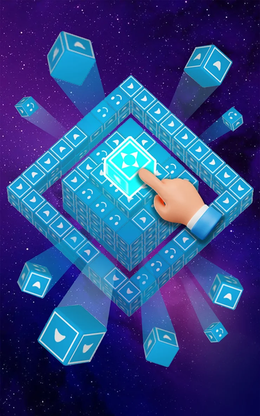 Tap Block Away - Swipe Puzzle - Gameplay image of android game