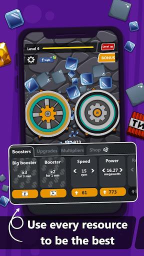 Grind my Gears - Idle Fun - Gameplay image of android game