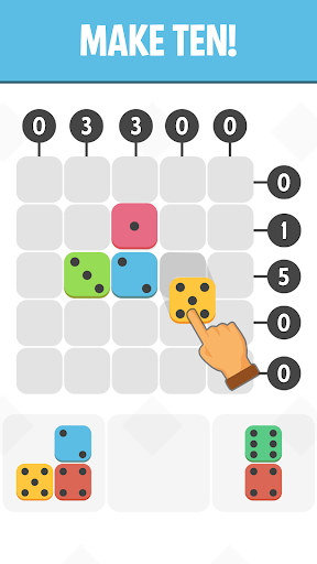 Logic Blocks - Make Ten - Gameplay image of android game