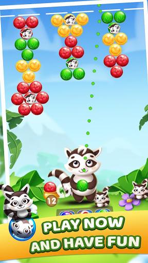 Raccoon Bubbles - Gameplay image of android game