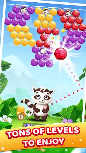 Raccoon Bubbles - Gameplay image of android game
