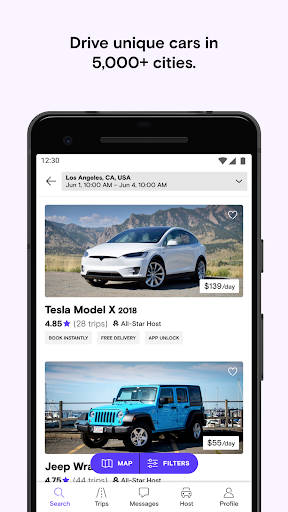 Turo - Find your drive - Image screenshot of android app