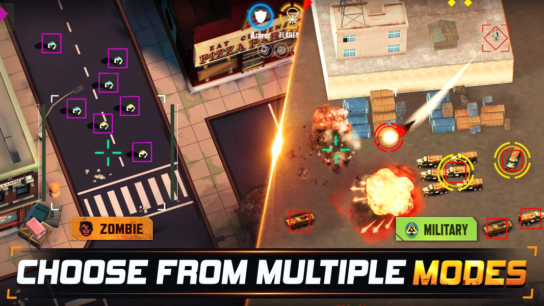 Drone 5: Elite Zombie Shooter - Gameplay image of android game