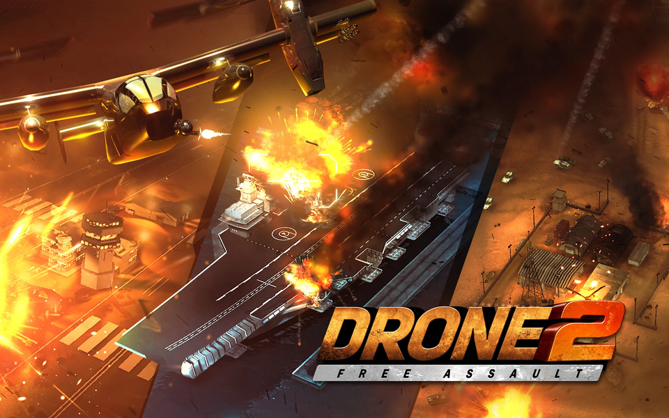 Drone 2 Free Assault - Gameplay image of android game