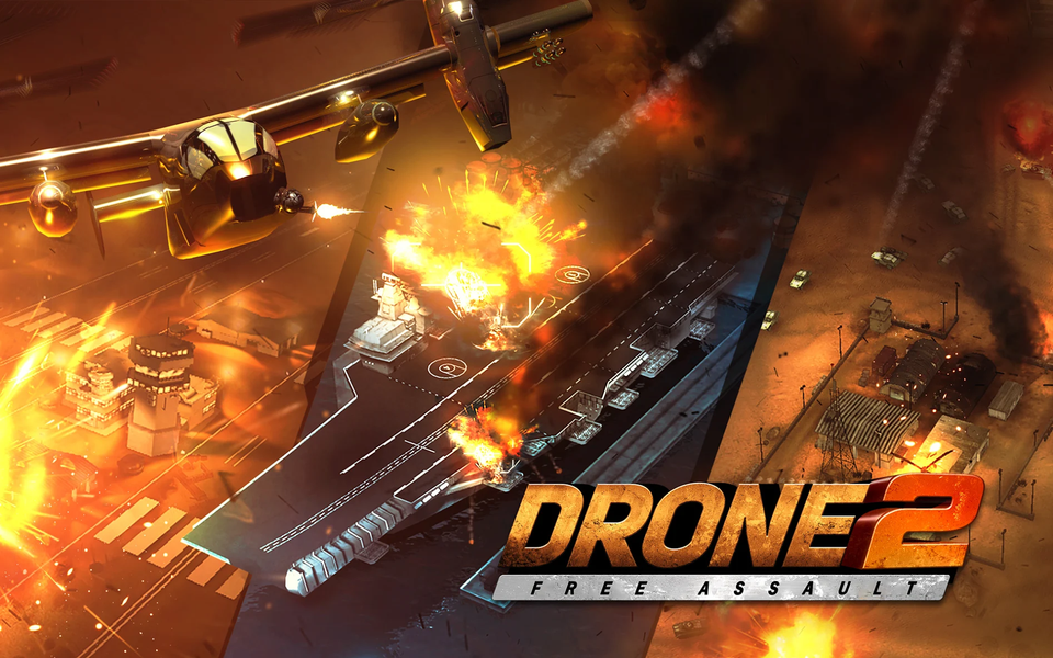 Drone 2 Free Assault - Gameplay image of android game