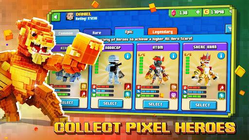Super Pixel Heroes - Gameplay image of android game