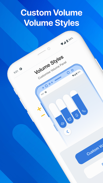 Volume Control - Volume Slider - عکس برنامه موبایلی اندروید
