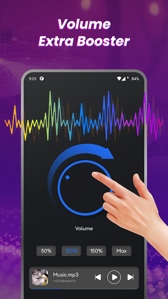 Volume Booster- Sound Enhancer - Image screenshot of android app
